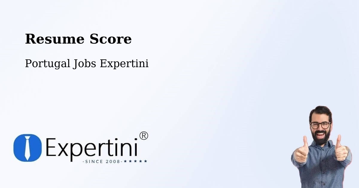 Resume Score & Job Description Match Tool – Braga - Portugal Jobs Expertini